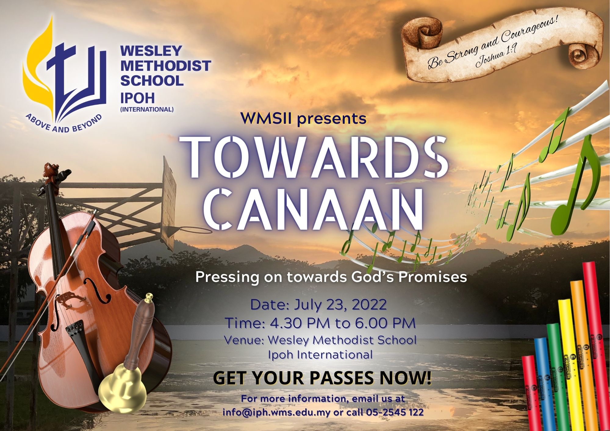 Towards Canaan 23 July 2022