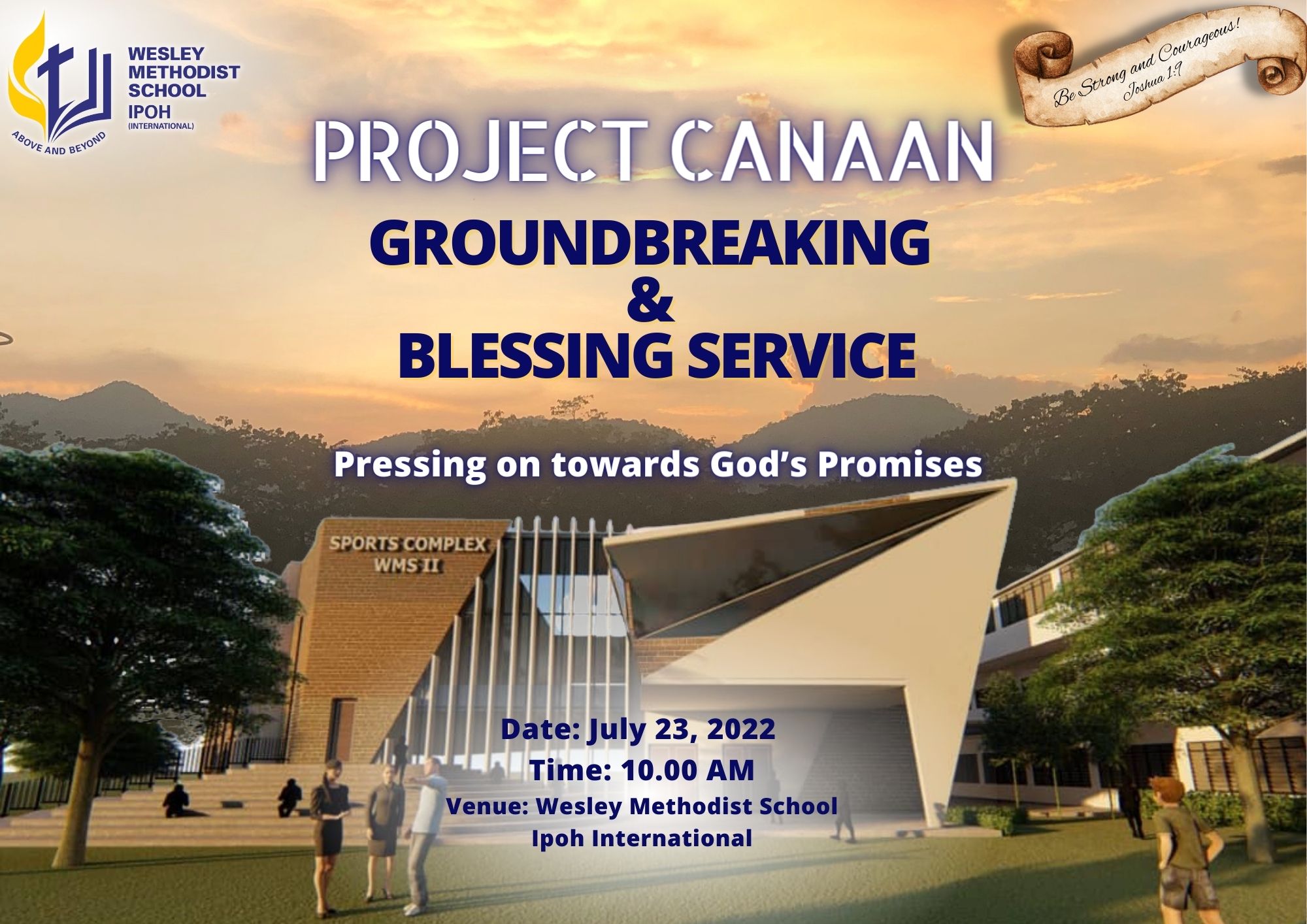 GROUNDBREAKING & BLESSING SERVICE