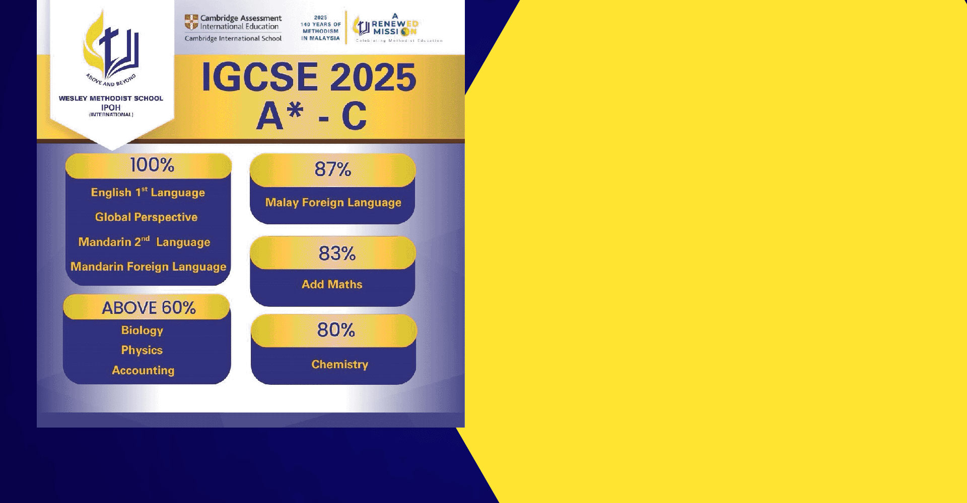 Wesley Methodist Desktop Banner