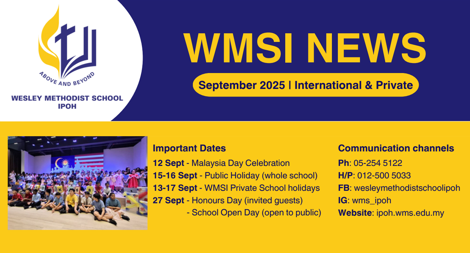 Newsletter for September 2025 to Jan 2025